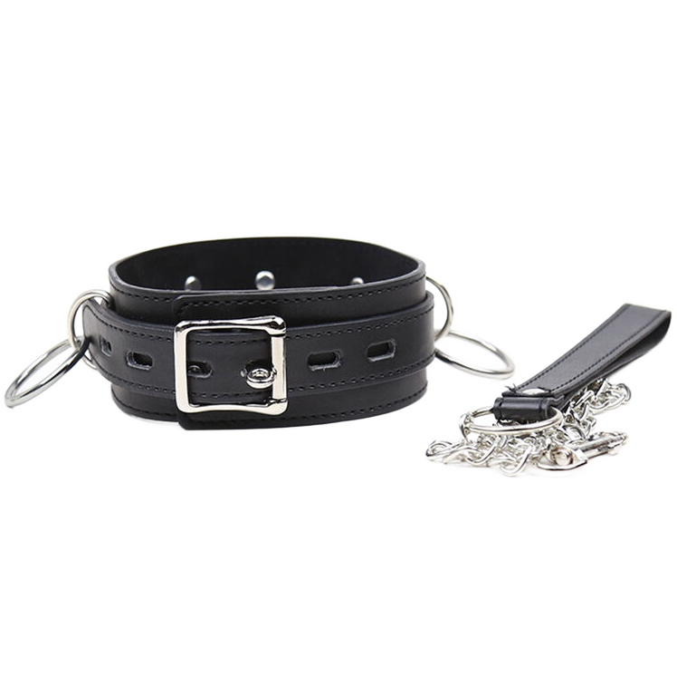 OHMAMA FETISH – SUBMISSION NECKLACE WITH 3 RINGS