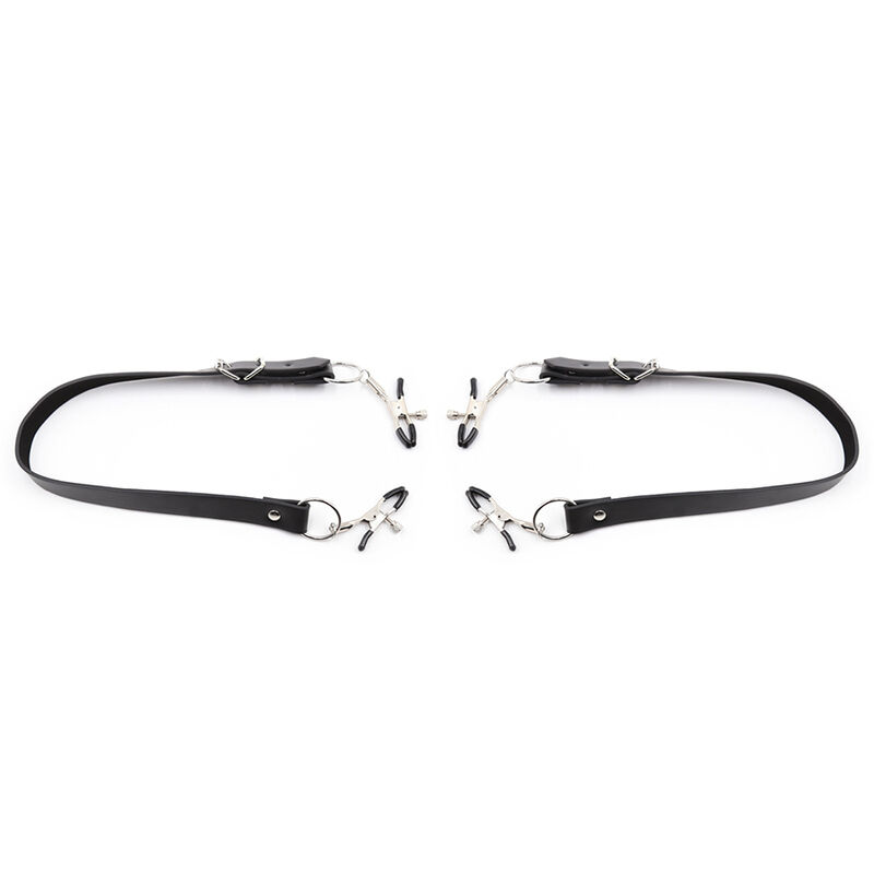 OHMAMA FETISH – CLITORIS CLAMPS WITH LEG STRAPS