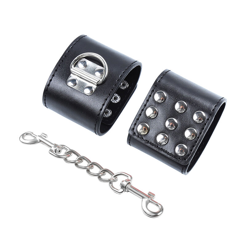 OHMAMA FETISH – WRIST RESTRAINTS SNAP FASTEN METAL