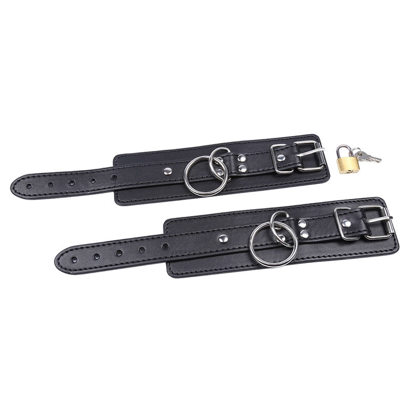 OHMAMA FETISH – O-RING LOCKED WRIST RESTRAINTS