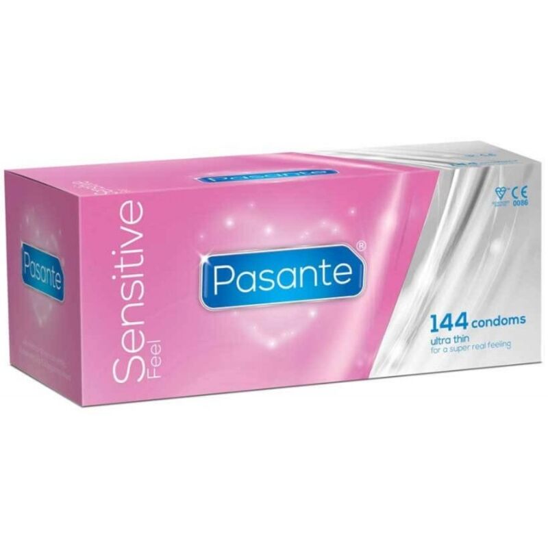 PASANTE – SENSITIVE ULTRAFINE CONDOMS 144 UNITS