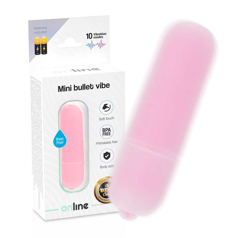 ONLINE – MINI BULLET VIBE PINK