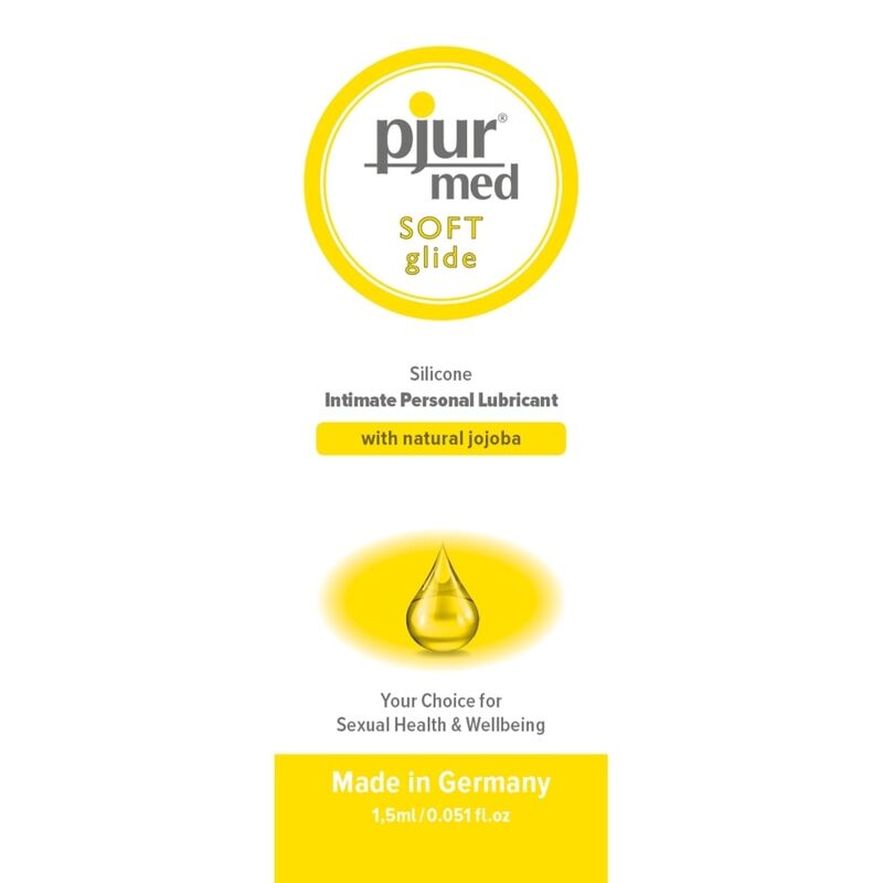 PJUR – MED SOFT GLIDE SILICONE LUBRICANT 1.5 ML