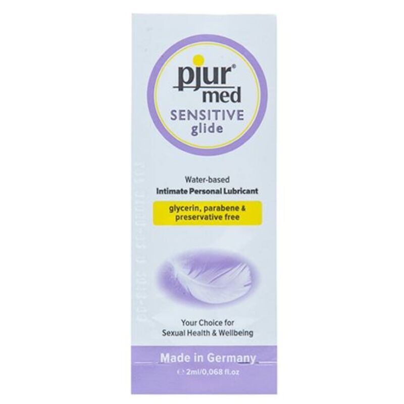 PJUR – MED SENSITIVE GLIDE WATER BASED LUBRICANT 2 ML