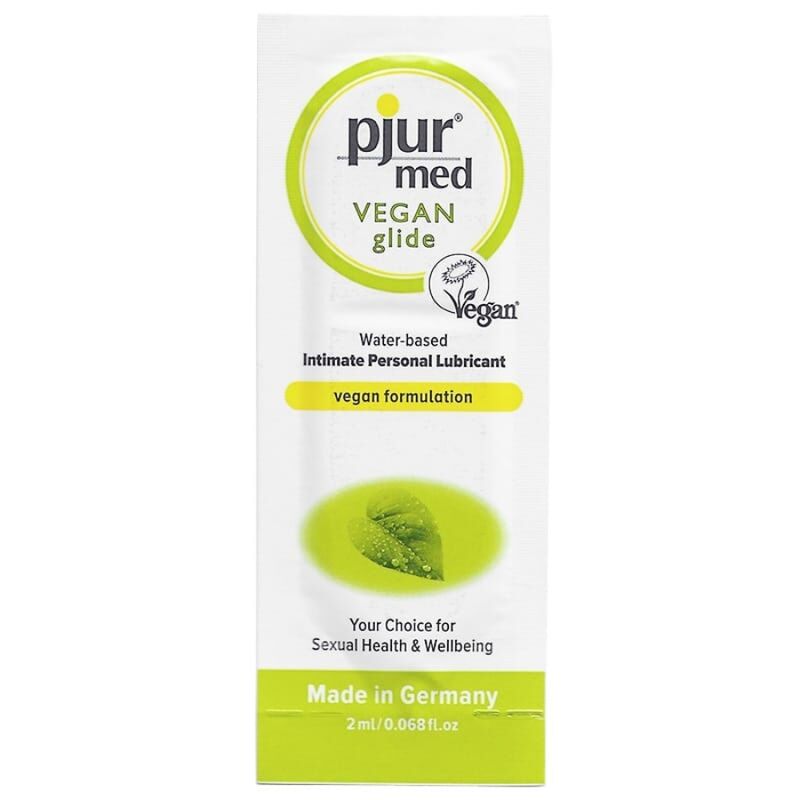 PJUR – MED VEGAN GLIDE WATER BASED LUBRICANT 2 ML