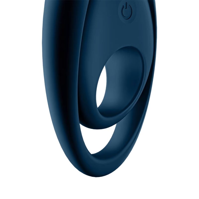 SATISFYER – GLORIOUS DUO RING VIBRATOR BLUE