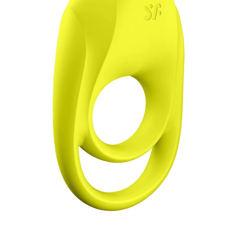 SATISFYER – SPECTACULAR DUO RING VIBRATOR YELLOW