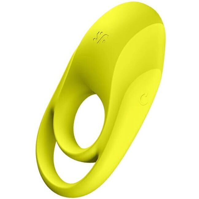 SATISFYER – SPECTACULAR DUO RING VIBRATOR YELLOW