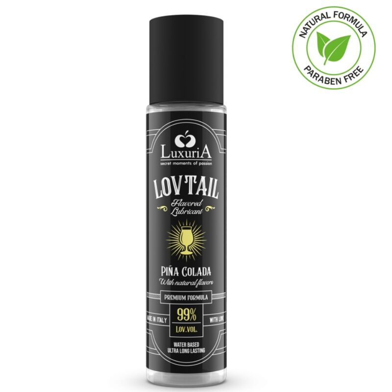 INTIMATELINE – LUXURIA WATER BASED LOVTAIL LUBRICANT PIÑA COLADA 60 ML