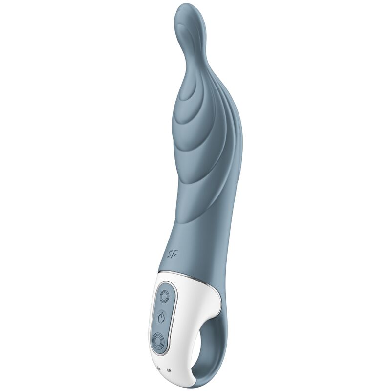 SATISFYER – AMAZING 2 ASPOT VIBRATOR GREY