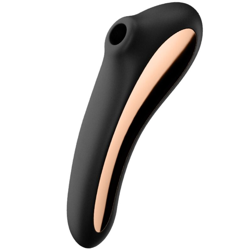 SATISFYER – DUAL KISS AIR PULSE VIBRATOR BLACK