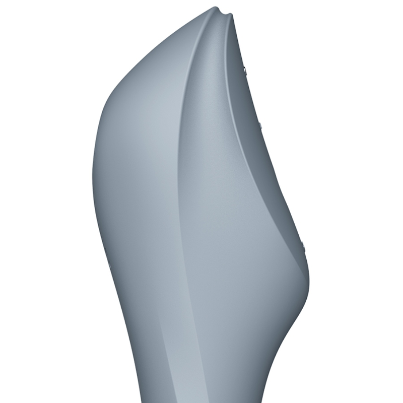 SATISFYER – CURVY TRINITY 3 AIR PULSE VIBRATOR GREY