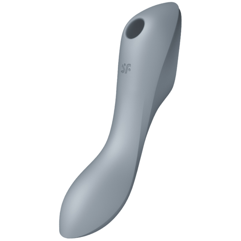 SATISFYER – CURVY TRINITY 3 AIR PULSE VIBRATOR GREY