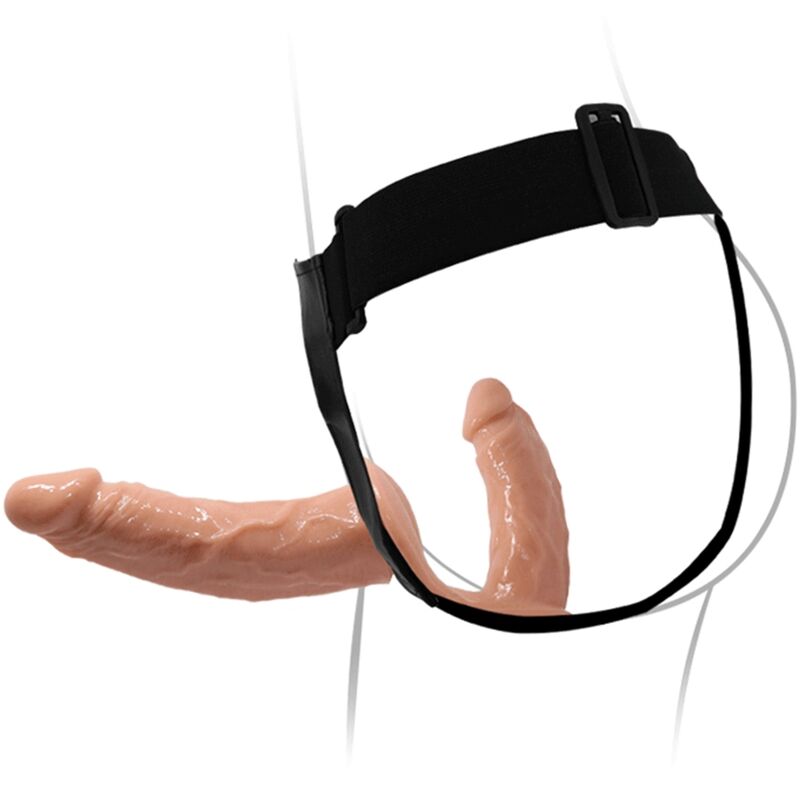 BAILE – ULTRA PASSIONATE DOUBLE DILDOS WITH HARNESS
