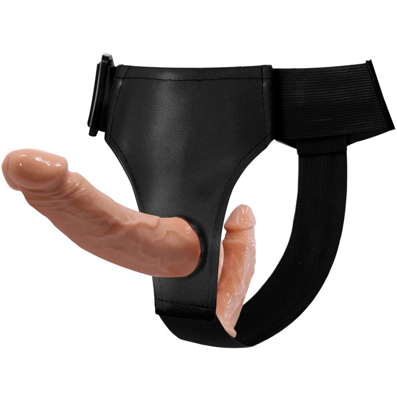 BAILE – ULTRA PASSIONATE DOUBLE DILDOS WITH HARNESS