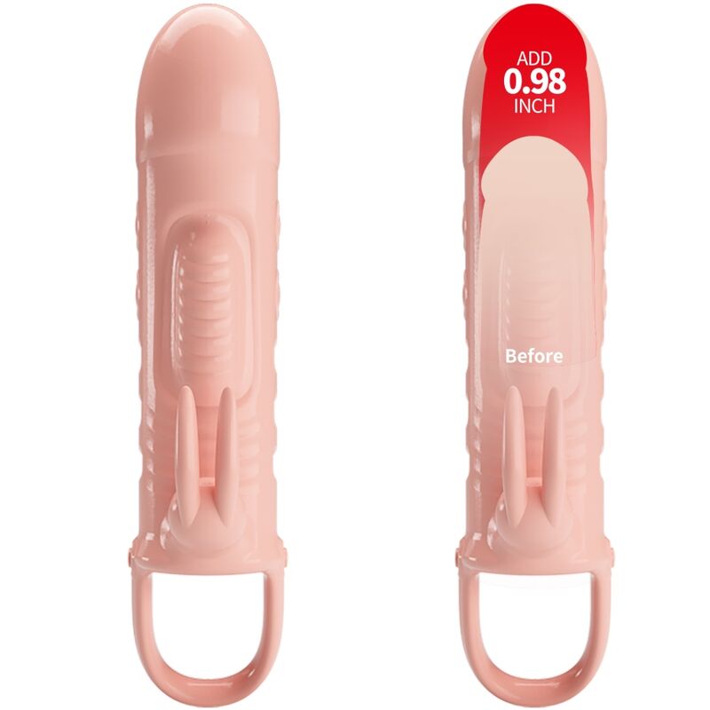 PRETTY LOVE – SLOANE NATURAL RABBIT PENIS SHEATH