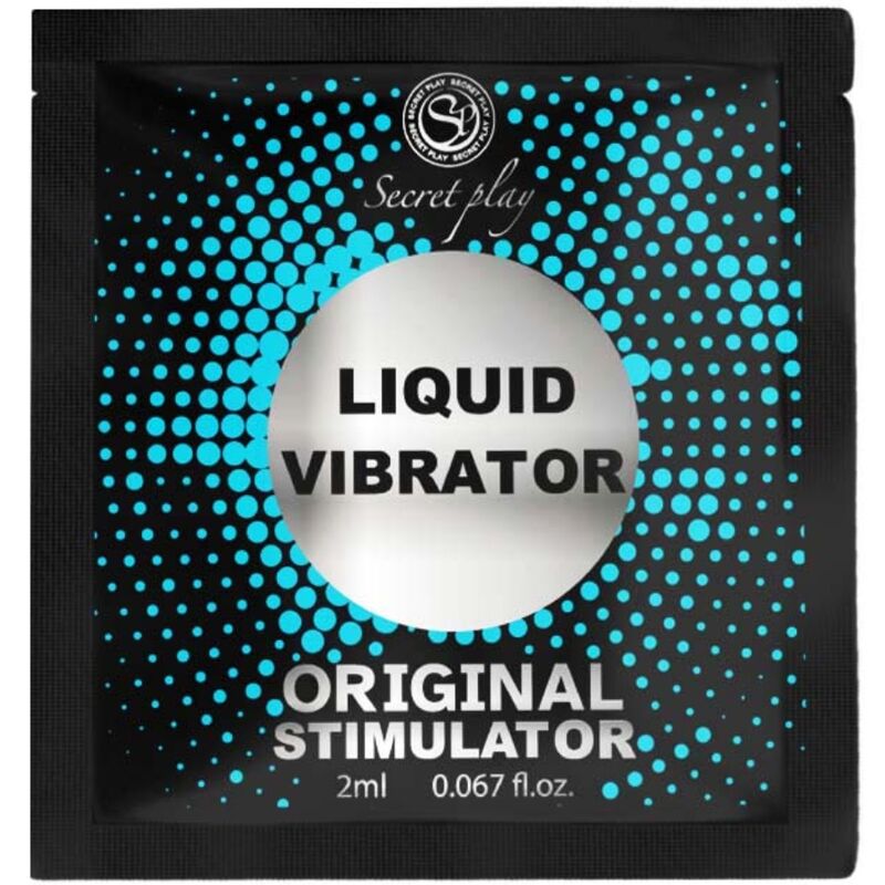 SECRETPLAY – LIQUID VIBRATOR UNISEX STIMULATOR 2 ML