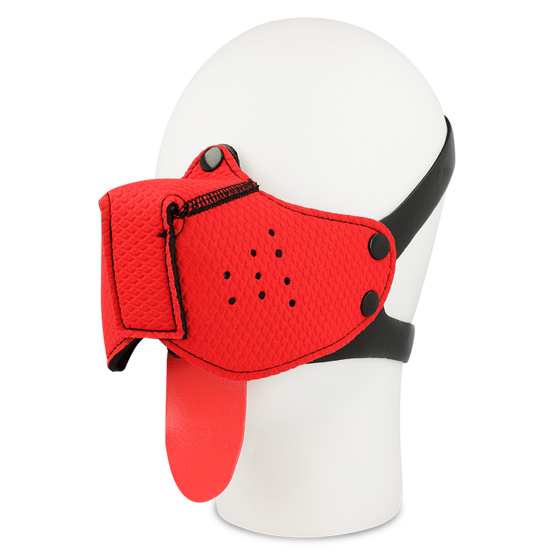 OHMAMA FETISH DOG MUZZLE – RED