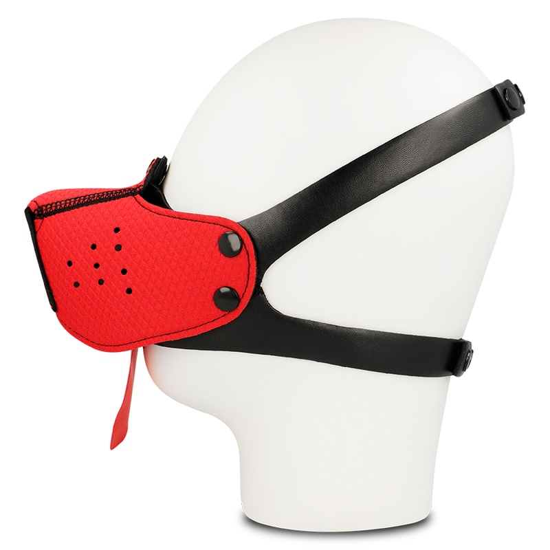 OHMAMA FETISH DOG MUZZLE – RED