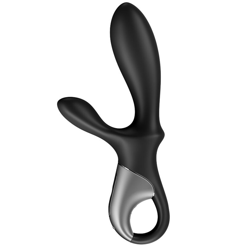 SATISFYER – HEAT CLIMAX+ ANAL VIBRATOR APP BLACK