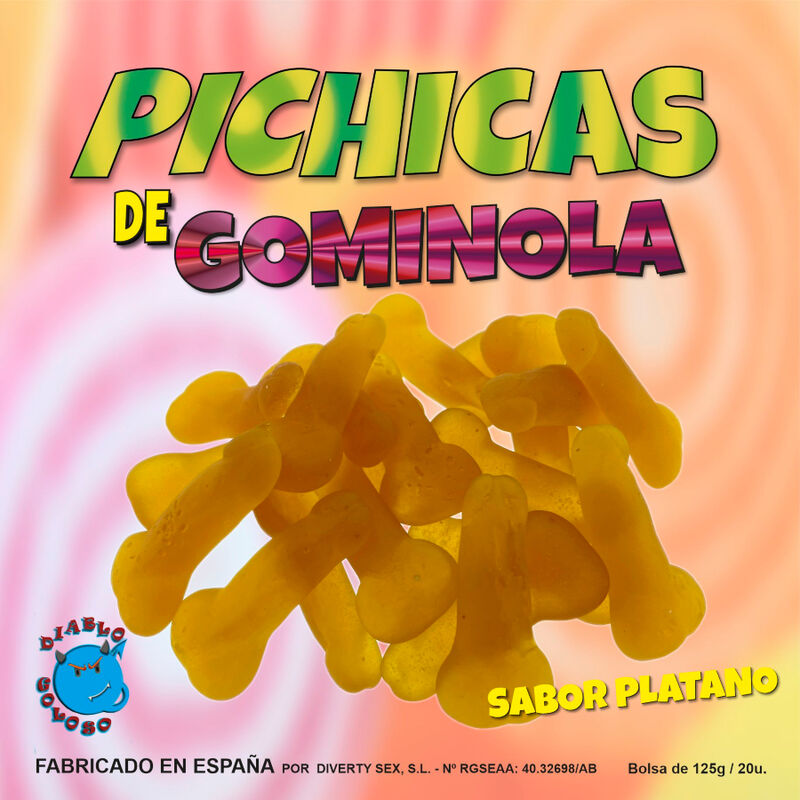 DIABLO GOLOSO – BANANA GUMMY SLICES