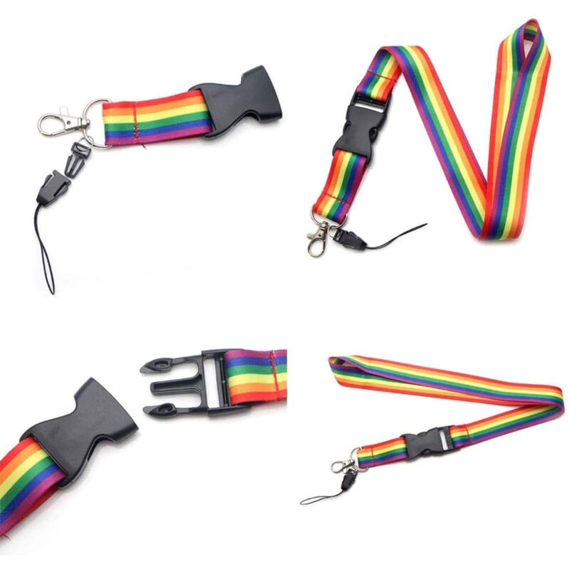 PRIDE – LGBT FLAG LANYARD