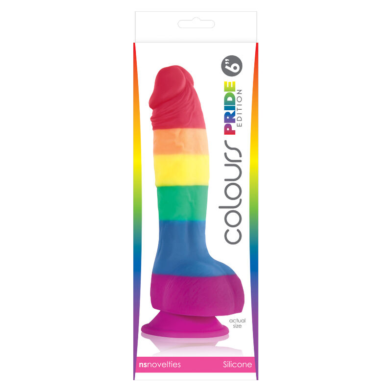 PRIDE – LGBT FLAG DILDO 15 CM