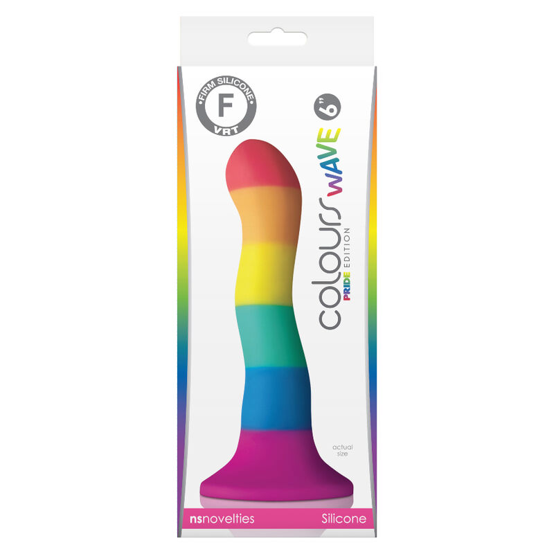 PRIDE – LGBT FLAG DILDO WAVE 17 CM