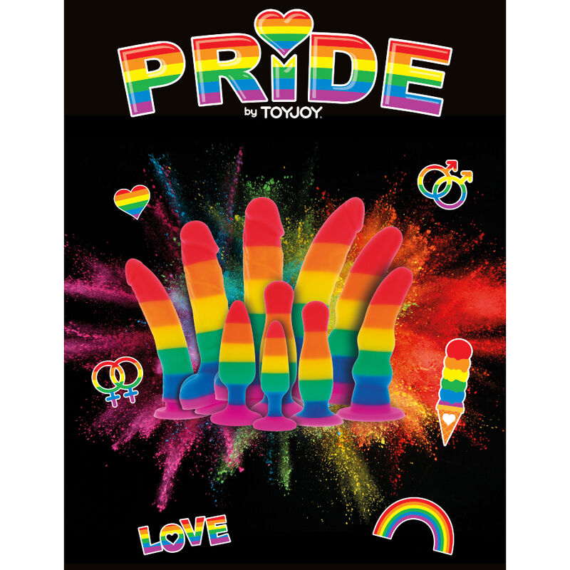 PRIDE – LGBT FLAG PLUG TWINK 8.5 CM