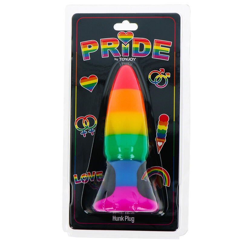 PRIDE – LGBT FLAG PLUG HUNK 10.5 CM