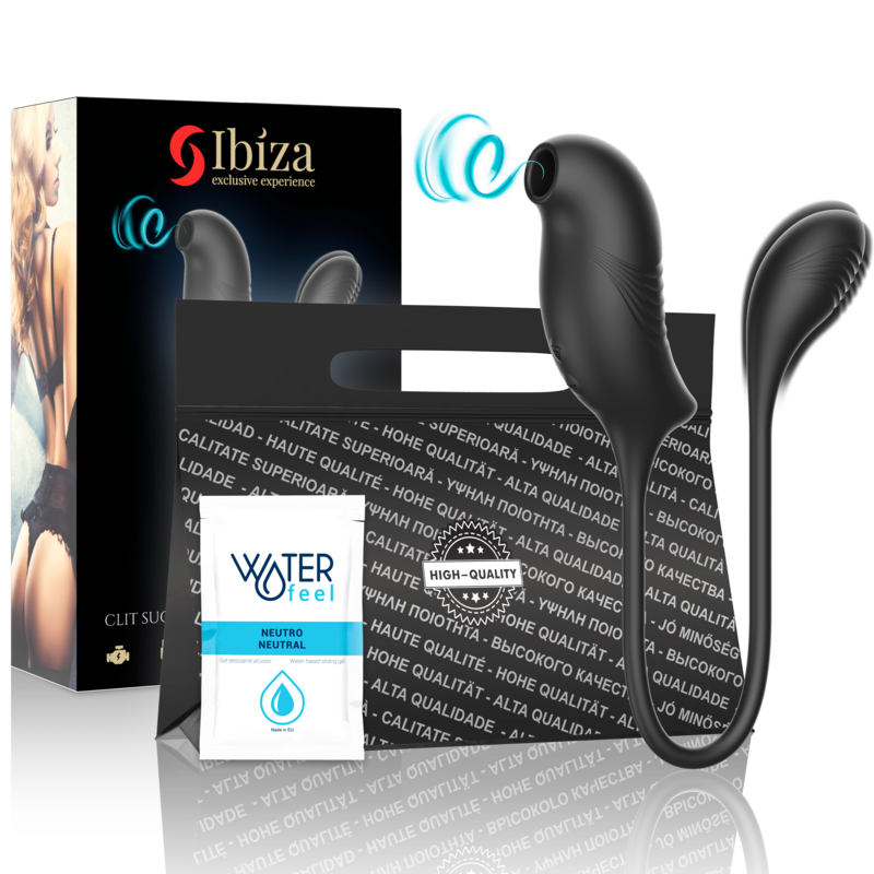 IBIZA – MAGIC CLITORIS SUCTION AND VIBRATION STIMULATOR
