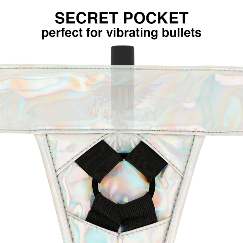 MYTHOLOGY – FANTASY HARNESS – IRIDESCENT HARNESS S/M