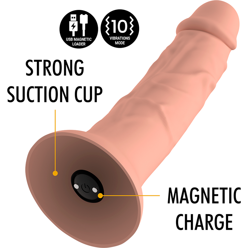 MYTHOLOGY – ASHER ORIGINAL DILDO S – VIBRATOR COMPATIBLE WITH WATCHME WIRELESS TECHNOLOGY