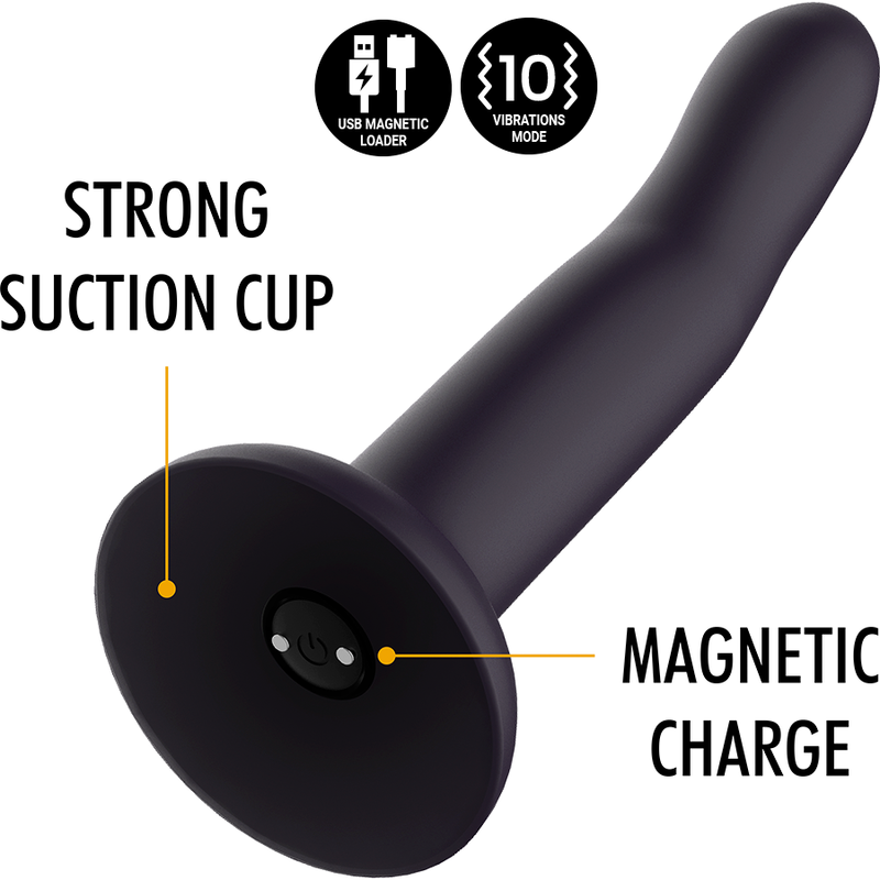 MYTHOLOGY – DUMAN MYSTIC DILDO M – VIBRATOR COMPATIBLE WITH WATCHME WIRELESS TECHNOLOGY