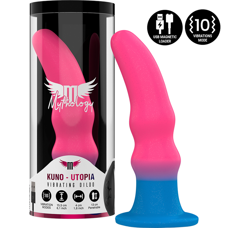 MYTHOLOGY – KUNO UTOPIA DILDO M – VIBRATOR COMPATIBLE WITH WATCHME WIRELESS TECHNOLOGY