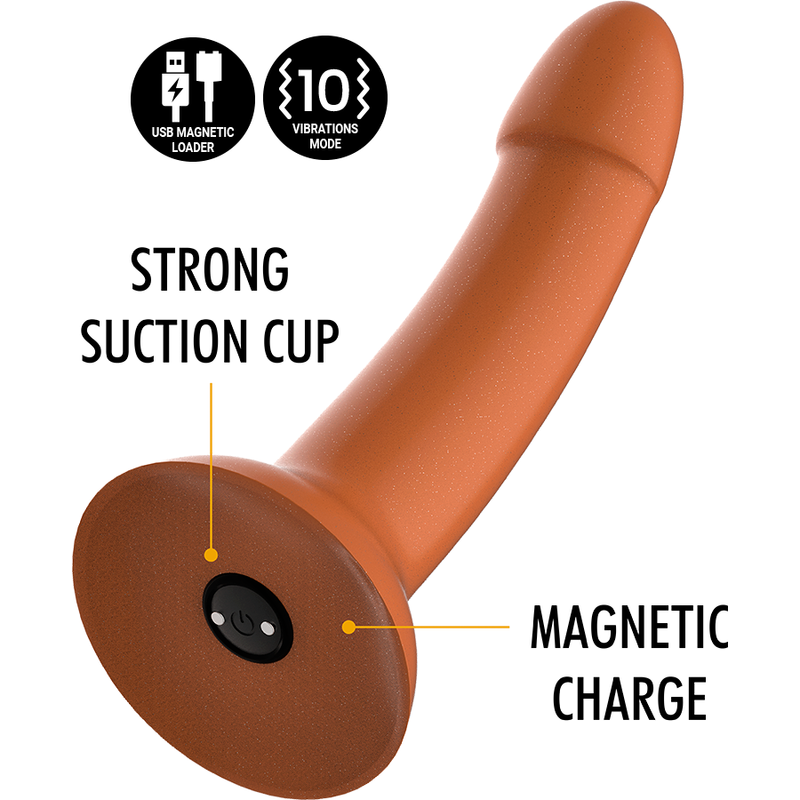 MYTHOLOGY – RUNE ROYAL DILDO M – VIBRATOR WATCHME WIRELESS TECHNOLOGY COMPATIBLE