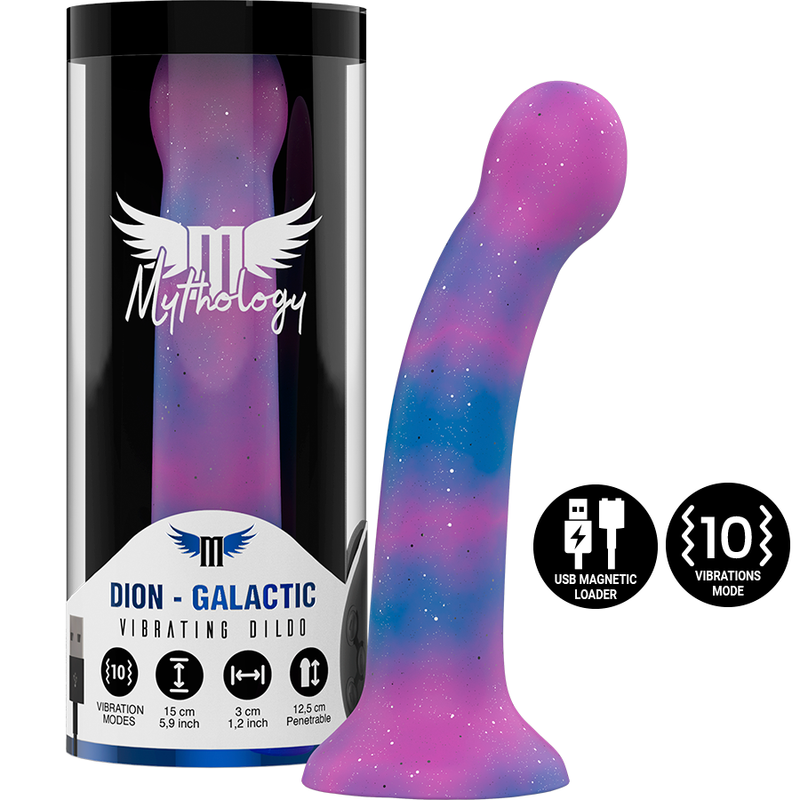 MYTHOLOGY – DION GALACTIC DILDO S – VIBRATOR WATCHME WIRELESS TECHNOLOGY COMPATIBLE