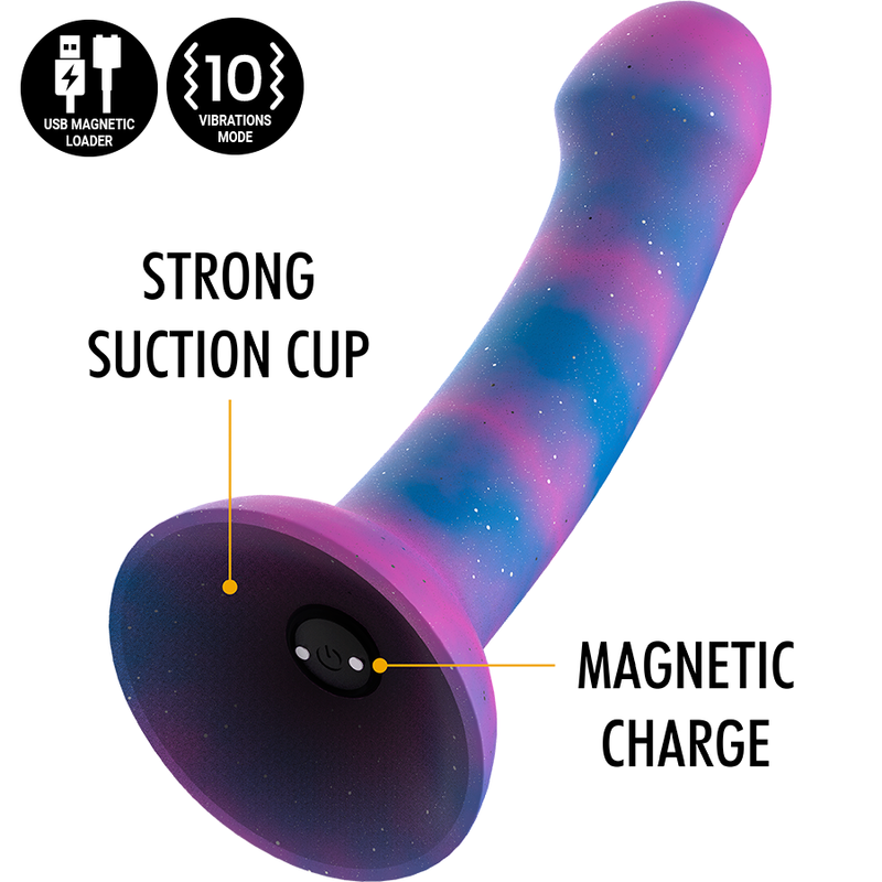 MYTHOLOGY – DION GALACTIC DILDO M – VIBRATOR WATCHME WIRELESS TECHNOLOGY COMPATIBLE