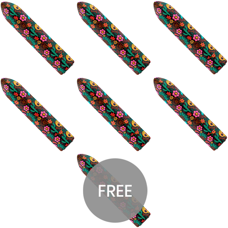 CUSTOM BULLETS – RECHARGEABLE SKULL MAGNETIC BULLET 10 INTENSITIES 6 + 1 FREE