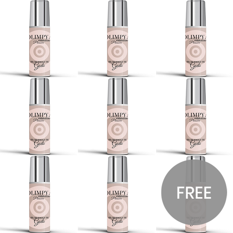 OLIMPYA – VIBRATING PLEASURE GODDESS 8 + 1  FREE