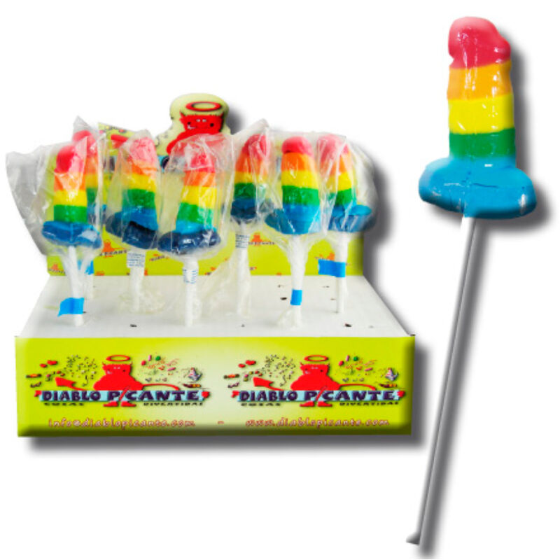 PRIDE – GUMMY LOLLIPOP PENIS LGBT