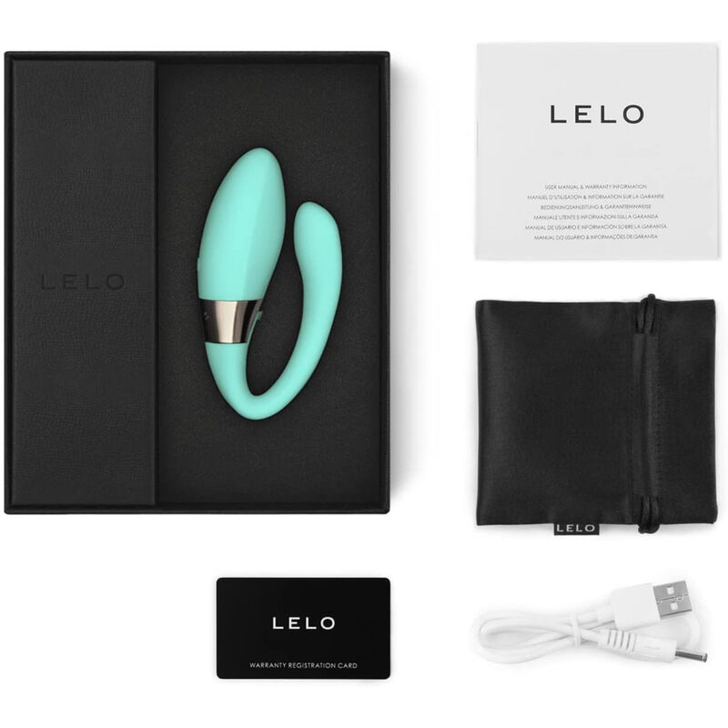 LELO – TIANI HARMONY AQUA GREEN COUPLE MASSAGER