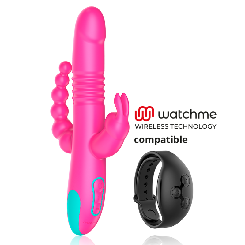 HAPPY LOKY - DONALD TRIPLE STIMULATION: ANAL, G-SPOT  CLITORAL WATCHME WIRELESS TECHNOLOGY COMPATIBLE - Image 3
