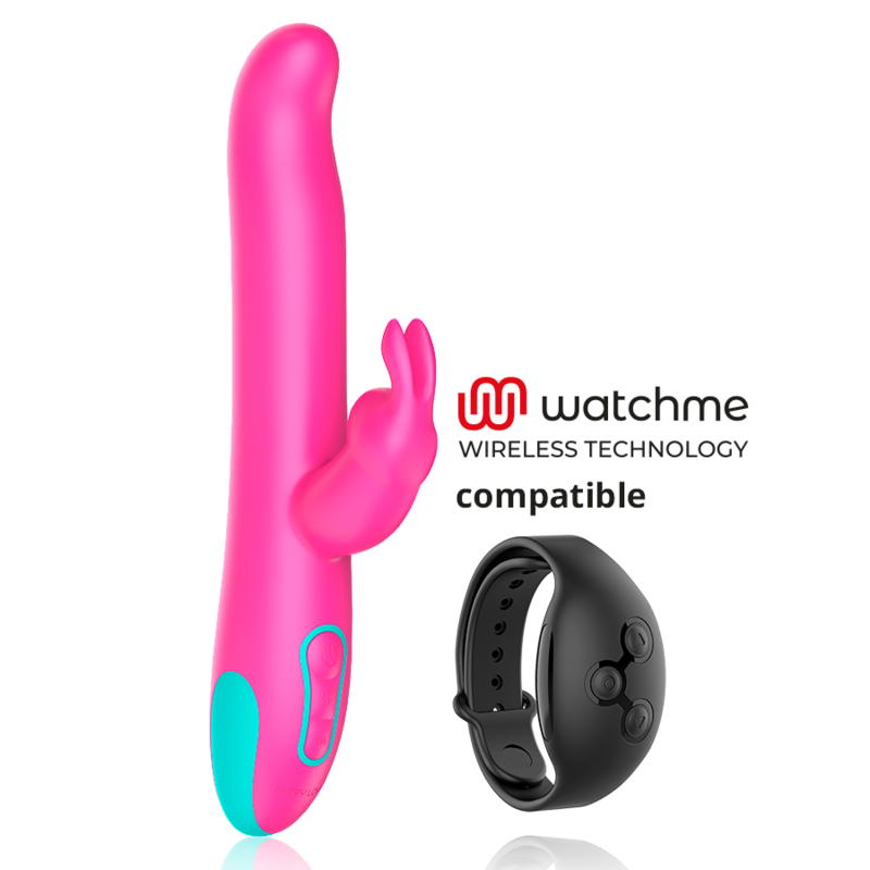 HAPPY LOKY – PLUTO RABBIT VIBRATOR  ROTATOR WATCHME WIRELESS TECHNOLOGY COMPATIBLE
