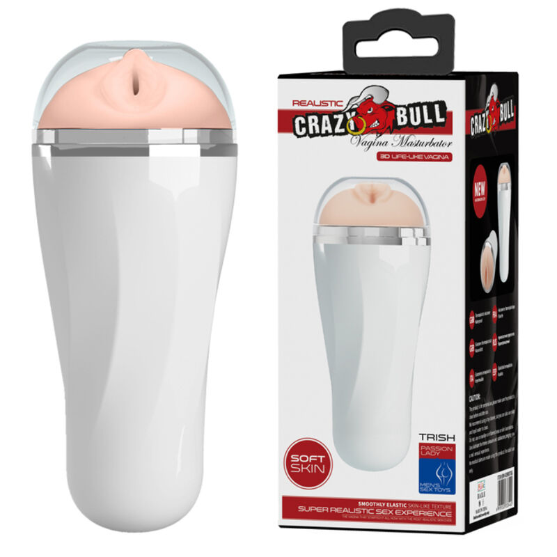 CRAZY BULL – TRISH 3D LIFE-LIKE VAGINA MASTURBATOR