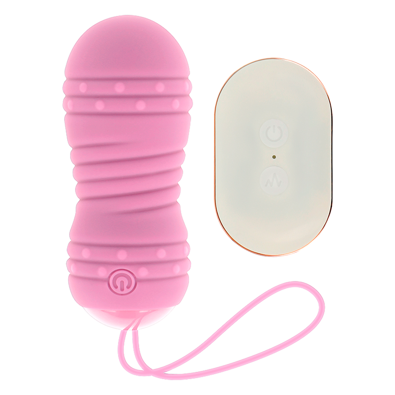 OHMAMA – REMOTE CONTROL EGG 7 MODES ROTATION PINK