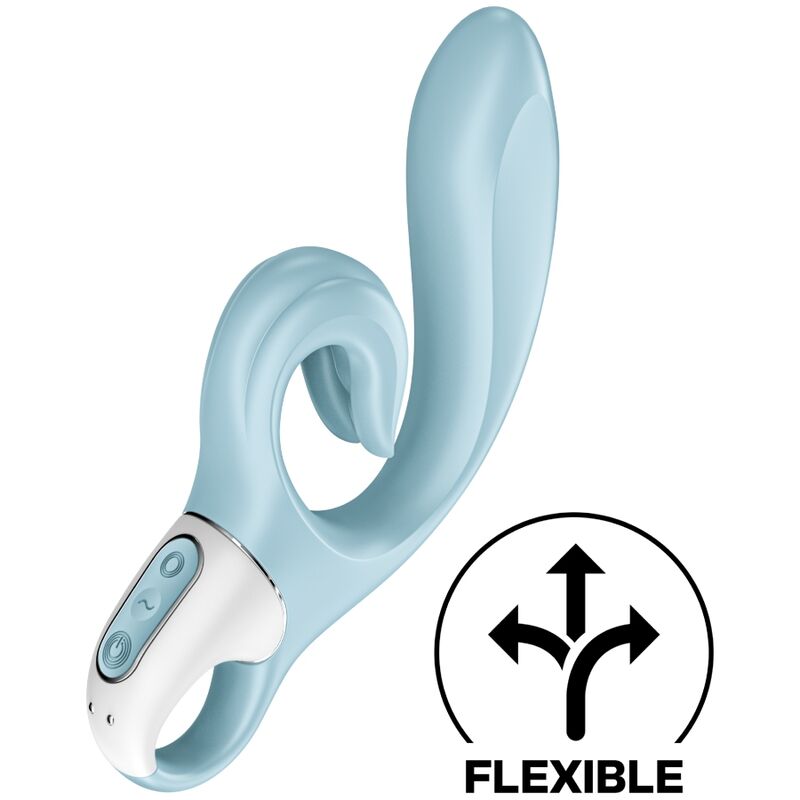 SATISFYER – LOVE ME VIBRADOR RABBIT ROJO
