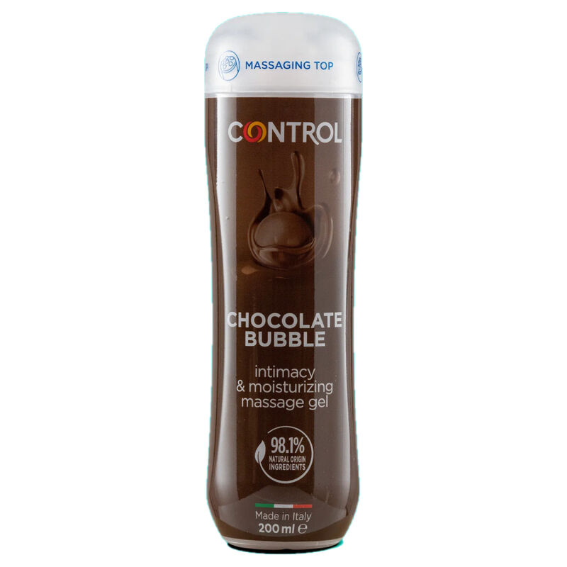 CONTROL – MASSAGE GEL 3 IN 1 CHOCOLATE BUBBLE 200 ML