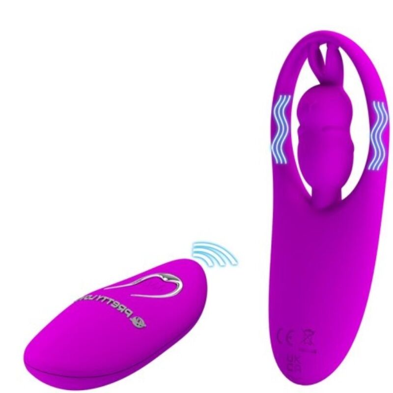 PRETTY LOVE – WILD RABBIT STIMULATOR FOR PANTIES WITH REMOTE CONTROL LILAC