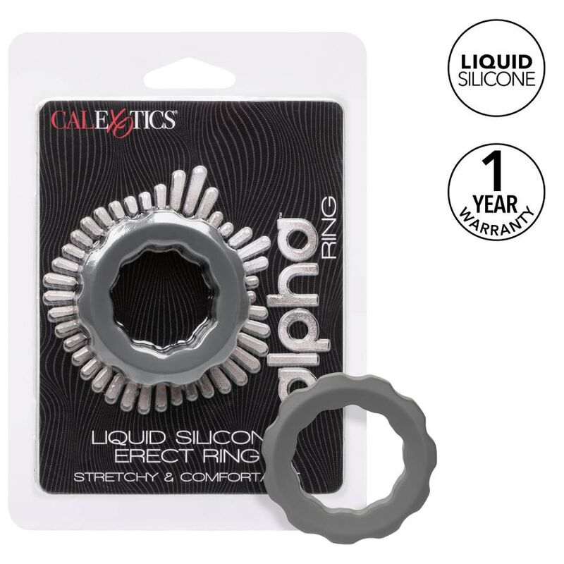 CALEXOTICS – ALPHA ERECT RING GREY